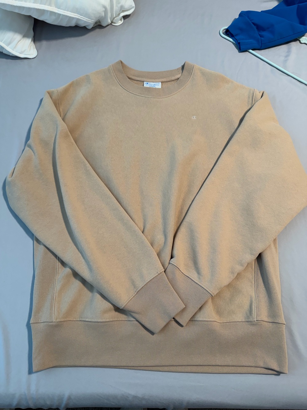 Champion light brown sweatshirt
